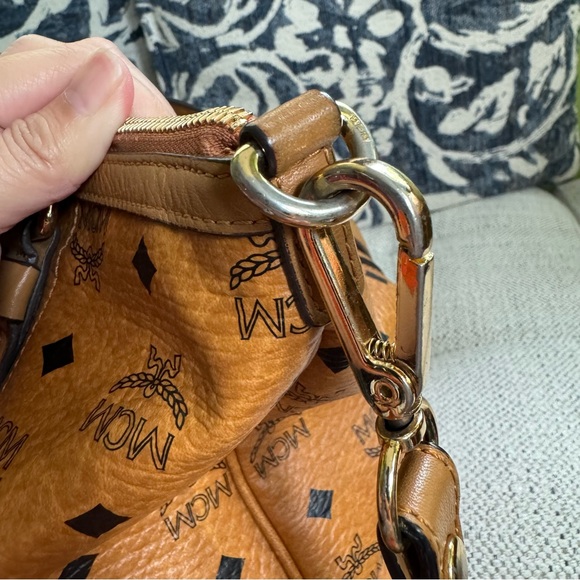 MCM Cognac Visetos Tote - Picture 12 of 12